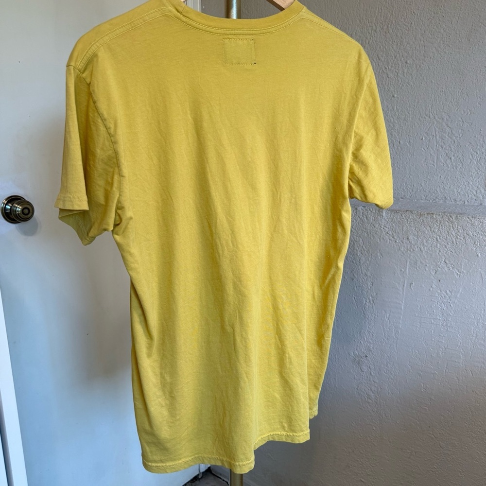 EUC Retrobrand Mustard Yellow Pink Floyd Graphic T-Shirt Size Small - Picture 5 of 9